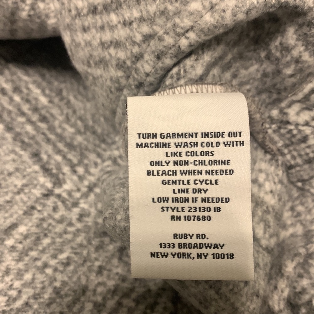 Ruby Rd. Brushed Flannel Jacket - Picture 9 of 9